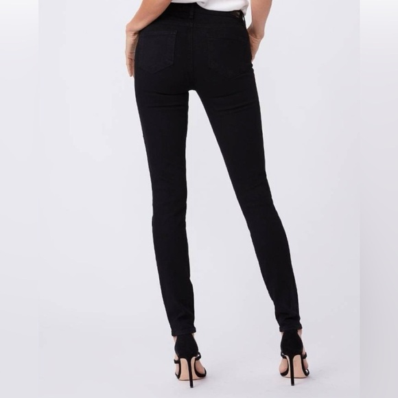 PAIGE Verdugo Ultra Skinny Jeans. BLACK. Made in USA - Picture 2 of 9